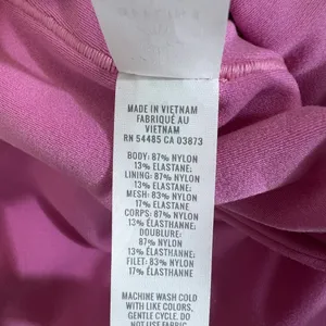 Aerie OFFLINE Real Me Solid Romper Pink Athleisure V-Neck Sleeveless Size XXL thumbnail 5