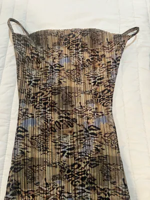 PrettyLittleThing Brown Printed Maxi Slip Dress thumbnail 11