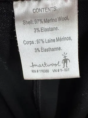 Smartwool Black A-Line merino wool knee length skirt L casual layering office thumbnail 10