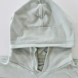 Lululemon All Yours Cropped Hoodie Ocean Air Blue Size 6 Oversized Sweatshirt thumbnail 5