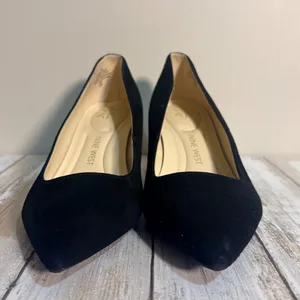 Nine West Kuna 9X9 Womens Black Suede Pointed Toe Pumps Size 6M‎ Comfort Heels thumbnail 8