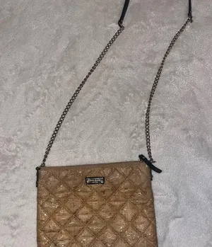 Kate Spade Crossbody Purse Cork Quilted Exterior thumbnail 2