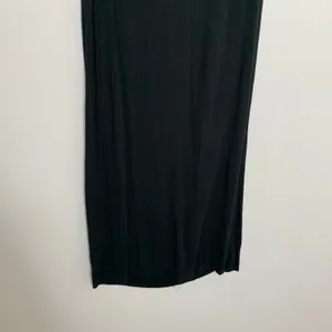 Bumpsuit Soft Rib Maxi Skirt Maternity Womens Large Black thumbnail 5