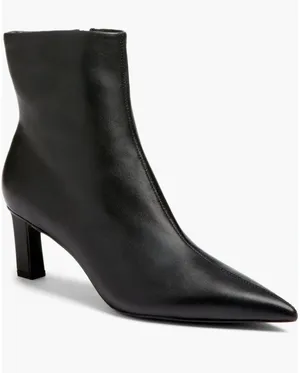 NEW Nordstrom Sisa Bootie 7.5 M, BLACK Leather Upper thumbnail 1