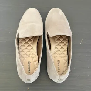 Birdies Loafers The Starling 8 Latte Suede Smoking Slipper Comfort Flats thumbnail 5