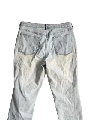 OLD NAVY Light Wash OG Straight Jeans Size 14 thumbnail 2