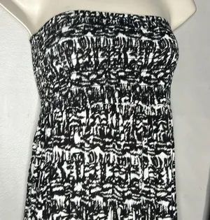 Divided H&M Strapless Maxi Dress Size Medium thumbnail 5