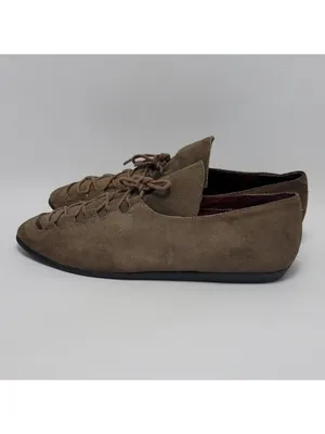 G Wiz Womens Dark Beige Rusty 261037 Suede Lace Up Solid Pump Shoes Size 7M thumbnail 12