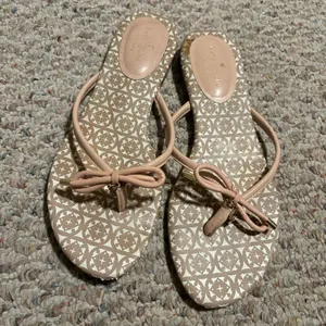 Kate Spade New York Sandal MISTIC Bow Pink NAPPA Leather- Size 9.5 thumbnail 2