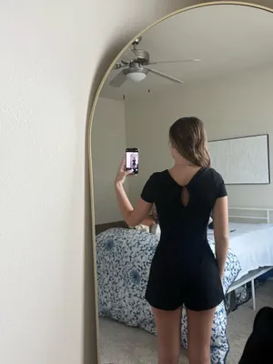 Black Bershka Romper thumbnail 2