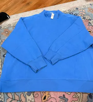 OFFLINE by Aerie Mock Neck sweatshirt blue size xxl thumbnail 1