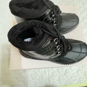 NEW JustFab Ruthford Boot Black Croc - size‎ 7.5 thumbnail 3