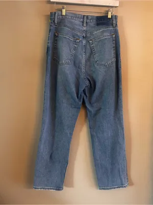 ABERCROMBIE Ankle‎ Straight Ultra HR Jeans - Curve Love thumbnail 3