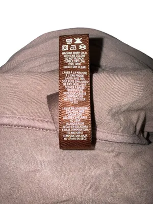 SKIMS Brown Oversized Zip Up Hoodie Size XL thumbnail 5