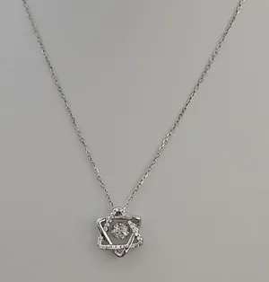 Star Moissanite Necklace thumbnail 1