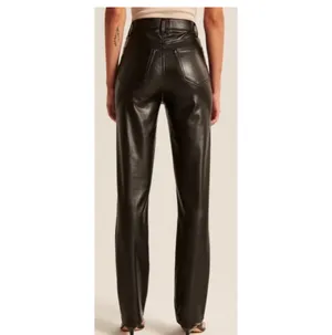 Abercrombie High-Rise Leather Pants thumbnail 3
