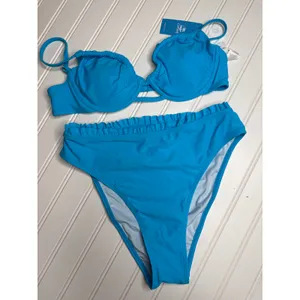 NWT Cupshe Lot of 2 Two Piece Bikinis 2-PC Bathing Suit Swim Beach Paddle Sz M thumbnail 7