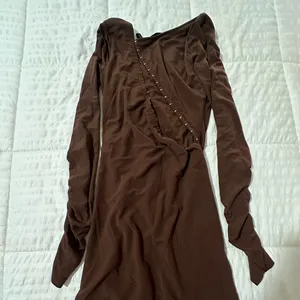 Helmut Lang Brown Mini Dress thumbnail 2