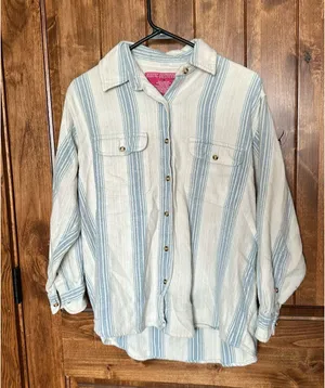 Western button up Blue Size M thumbnail 1