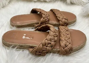 MARC FISHER Jaime Braided Flat Espadrille Slip On Sandals Size 8 thumbnail 8