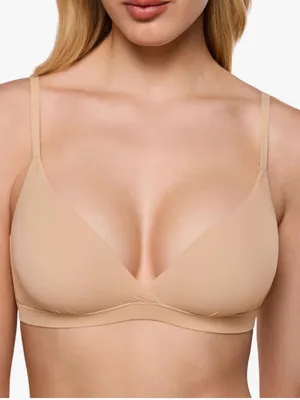 Inlyric Inbarely Triangle Bralette Tan Size L thumbnail 1
