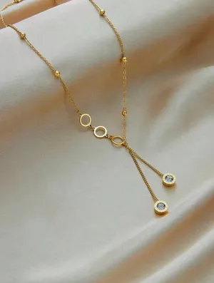 Stainless Necklace Gold thumbnail 4