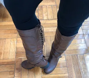 Leather Rider Boots thumbnail 1