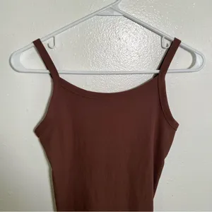 No Boundaries Women's Juniors Size Medium 7-9 Rib‎ Cami Top Hot Chocolate Brown thumbnail 4