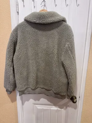 Wilfred Free  Aritzia Teddy Sherpa Jacket Zip Up Medium thumbnail 5