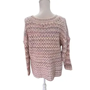 By Anthropologie Oversized Mesh Sweater SP thumbnail 3