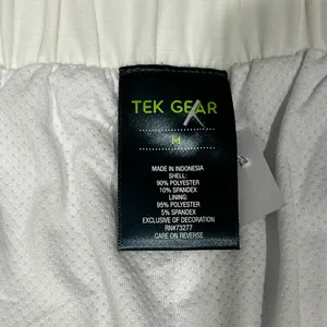 Tek Gear White High Waist shorts sz M thumbnail 3
