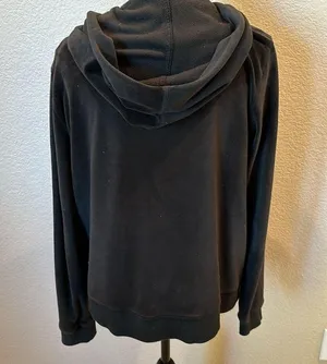 Michael Kors velvet hooded jacket thumbnail 5