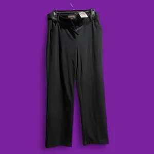 Dana Buchman Classic Black Women's Trousers thumbnail 2
