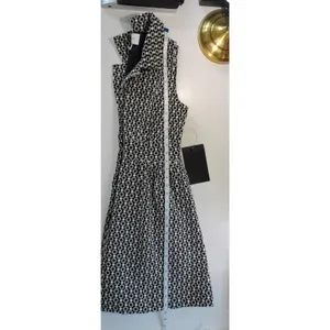 Pomander Place NWT Black White Eyelet‎ Mini Dress S Tuckernuck thumbnail 7