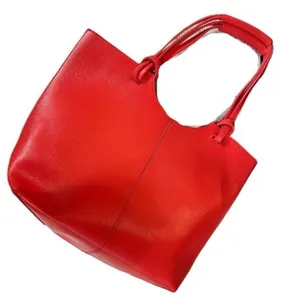 Neiman Marcus Coral Tote‎ Shoulder Purse Bag thumbnail 1