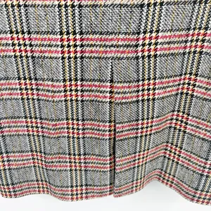 Zara Womens Plaid Wool‎ Blend Double Breasted Dark Academia Longline Coat Size M thumbnail 9