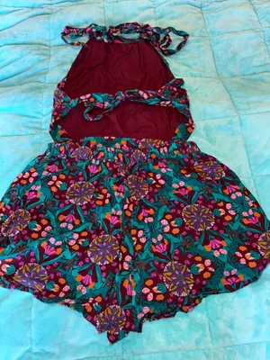 Free People Open Back Romper thumbnail 3