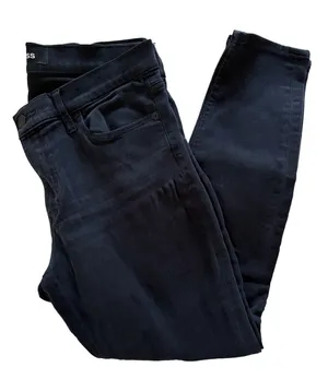 Express Stretch Mid Rise Leggings Size 10S Black thumbnail 1