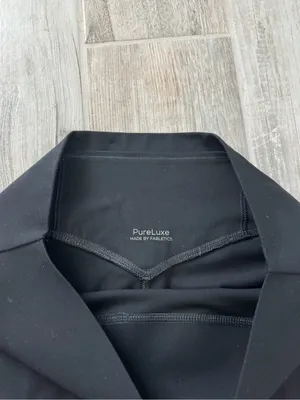 Fabletics The No-Seam Pureluxe TLC Leggings 7/8 In Black Size Large thumbnail 8