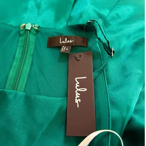 Lulus Broadway Show Emerald Green High-Low Gown size Small NWT thumbnail 6