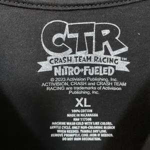 Crash Bandicoot Motor Speedway Retro Video Game T-Shirt XL. thumbnail 4