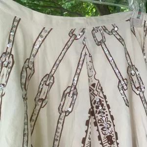 Long Full Boho Skirt with Sequins S thumbnail 3