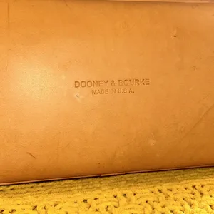 Dooney & Bourke Vintage Leather Satchel Handbag thumbnail 9