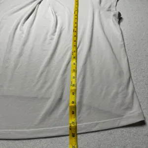 Athleta White Short Sleeve Open Back Active Top Women’s Large thumbnail 7