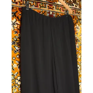 90s Vintage Alex Evenings Chiffon Layered Wide Leg Evening Pants sz XL thumbnail 4