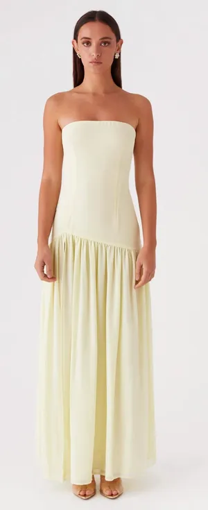 Peppermayo Dress Maxi Yellow thumbnail 1