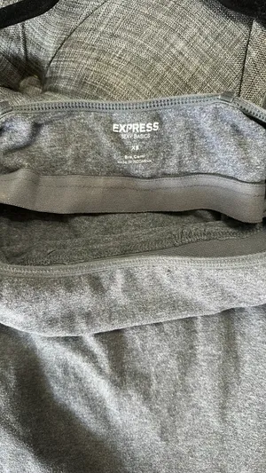 Express Stretch Gray Cami/Tank Top thumbnail 3