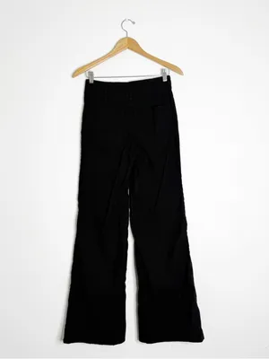Maeve Junie Jean Black Flare Trousers Size 28 High Rise Anthropologie thumbnail 3