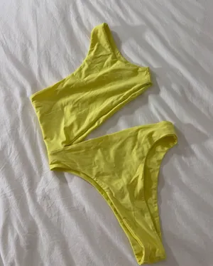 Nyud Swimsuit one piece yellow thumbnail 3