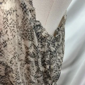 New Abercrombie & Fitch Snakeskin Halter Mini Dress Small Tie‎ Belt Flowy thumbnail 7